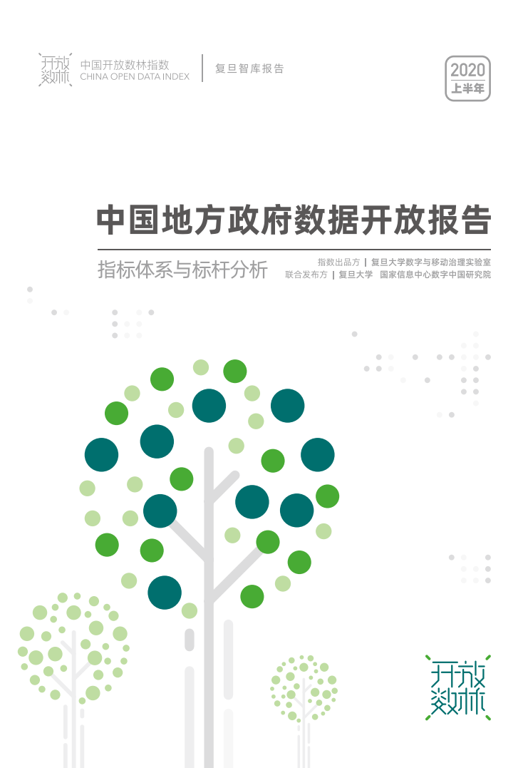 復旦DMG：2020中國地方政府數據開放報告