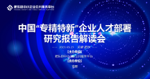 肥東縣中小企業(yè)公共服務(wù)平臺成功舉辦專精特新企業(yè)人才部署研究報告解讀會